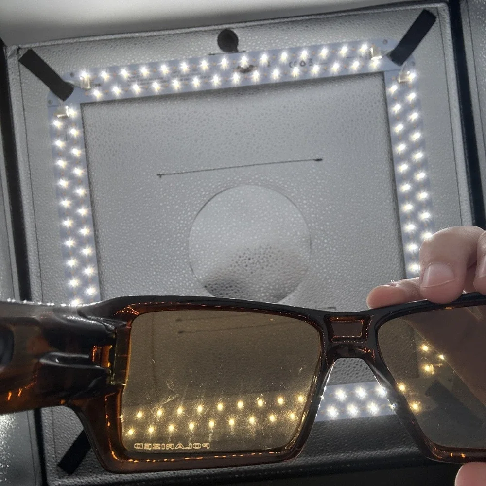 Oakley Eyepatch 2 Rootbeer Brown Polarized Sunglasses Preowned READ